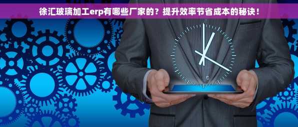 徐汇玻璃加工erp有哪些厂家的？提升效率节省成本的秘诀！