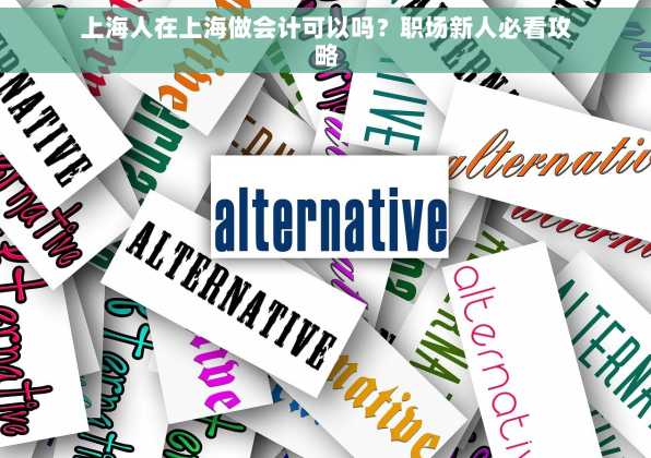 上海人在上海做会计可以吗？职场新人必看攻略