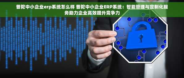 普陀中小企业erp系统怎么样 普陀中小企业ERP系统：智能管理与定制化服务助力企业高效提升竞争力