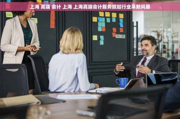 上海 高端 会计 上海 上海高端会计服务掀起行业革新风暴