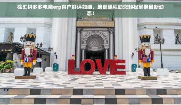 徐汇拼多多电商erp客户好评如潮，培训课程助您轻松掌握最新动态！
