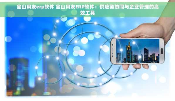 宝山用友erp软件 宝山用友ERP软件：供应链协同与企业管理的高效工具
