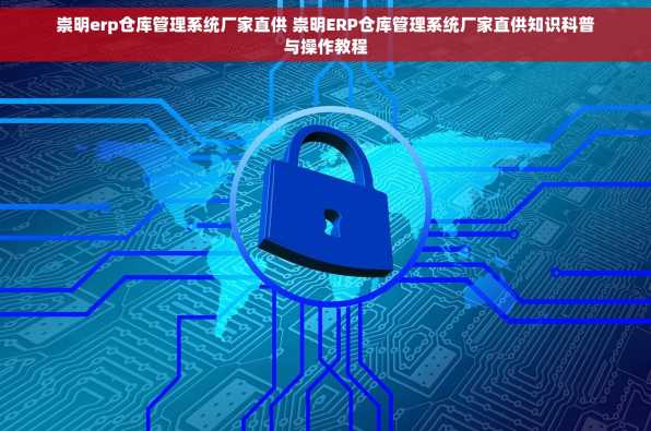 崇明erp仓库管理系统厂家直供 崇明ERP仓库管理系统厂家直供知识科普与操作教程