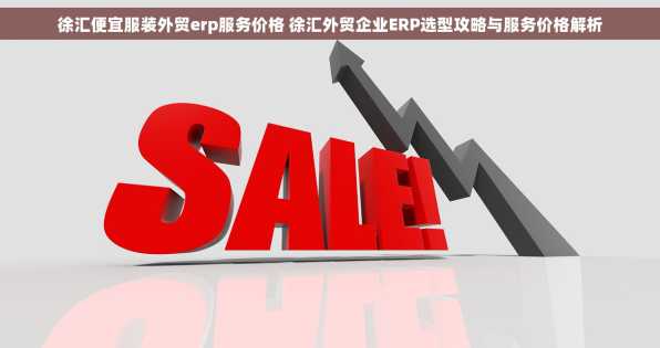 徐汇便宜服装外贸erp服务价格 徐汇外贸企业ERP选型攻略与服务价格解析