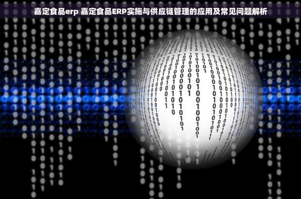 嘉定食品erp 嘉定食品ERP实施与供应链管理的应用及常见问题解析