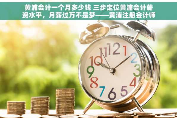 黄浦会计一个月多少钱 三步定位黄浦会计薪资水平，月薪过万不是梦——黄浦注册会计师薪资涨幅揭秘