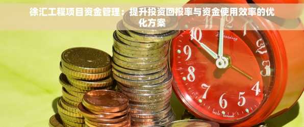 徐汇工程项目资金管理：提升投资回报率与资金使用效率的优化方案