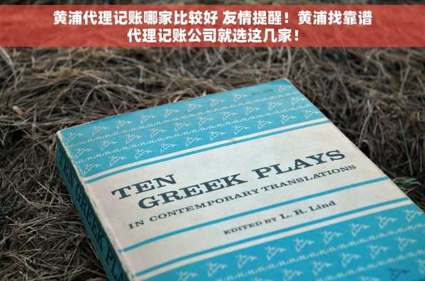 黄浦代理记账哪家比较好 友情提醒！黄浦找靠谱代理记账公司就选这几家！
