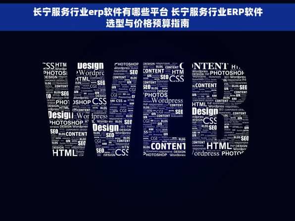 长宁服务行业erp软件有哪些平台 长宁服务行业ERP软件选型与价格预算指南