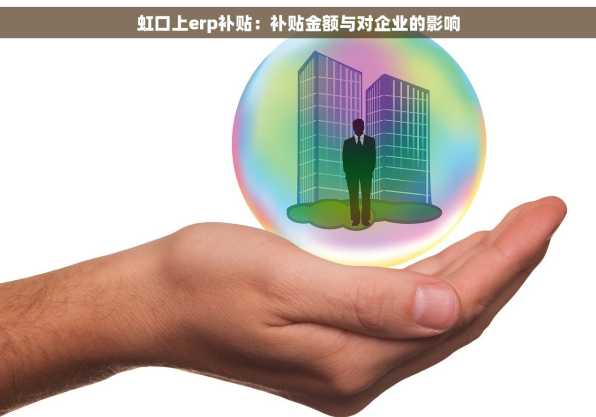 虹口上erp补贴：补贴金额与对企业的影响
