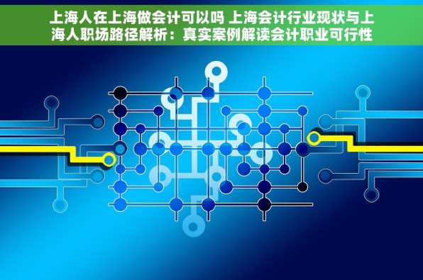 上海人在上海做会计可以吗 上海会计行业现状与上海人职场路径解析：真实案例解读会计职业可行性