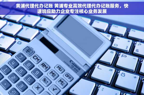 黄浦代理代办记账 黄浦专业高效代理代办记账服务，快速响应助力企业专注核心业务发展