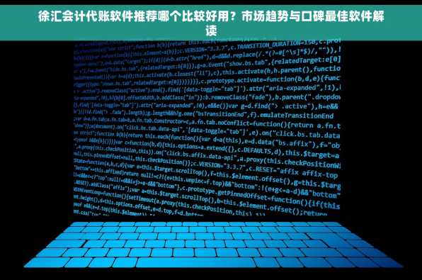 徐汇会计代账软件推荐哪个比较好用？市场趋势与口碑最佳软件解读