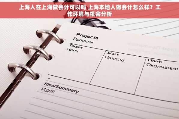 上海人在上海做会计可以吗 上海本地人做会计怎么样？工作环境与机会分析
