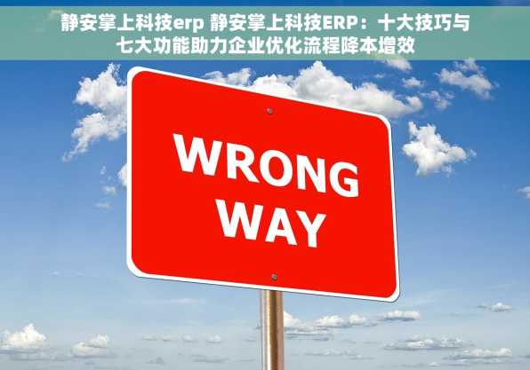 静安掌上科技erp 静安掌上科技ERP：十大技巧与七大功能助力企业优化流程降本增效