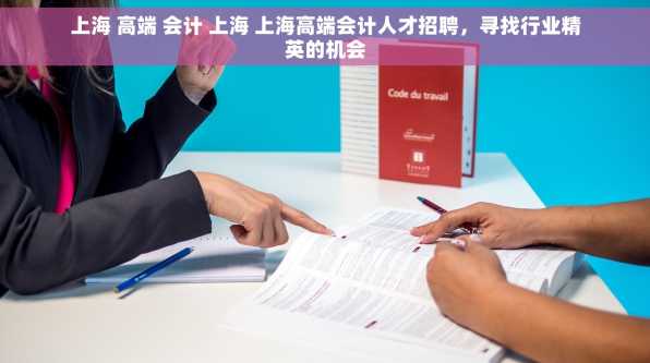 上海 高端 会计 上海 上海高端会计人才招聘，寻找行业精英的机会
