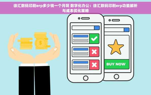 徐汇数码印刷erp多少钱一个月啊 数字化办公：徐汇数码印刷erp功能解析与成本优化策略