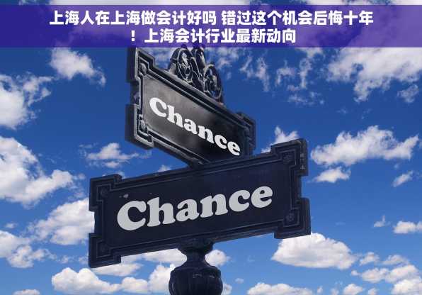 上海人在上海做会计好吗 错过这个机会后悔十年！上海会计行业最新动向