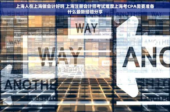上海人在上海做会计好吗 上海注册会计师考试难度上海考CPA需要准备什么最新经验分享