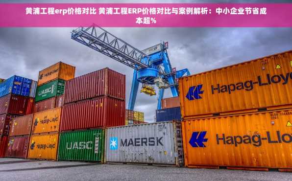 黄浦工程erp价格对比 黄浦工程ERP价格对比与案例解析：中小企业节省成本超%