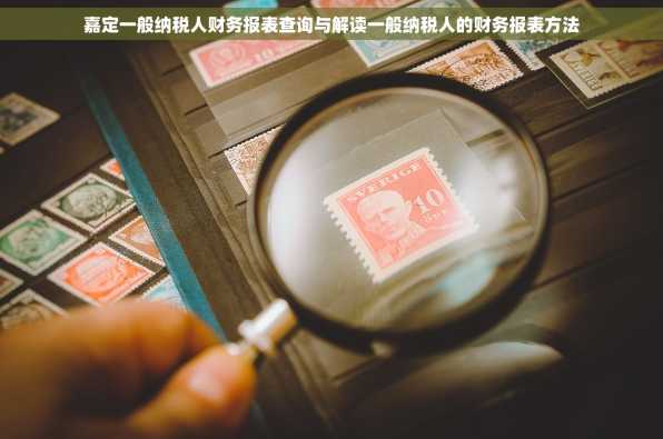 嘉定一般纳税人财务报表查询与解读一般纳税人的财务报表方法