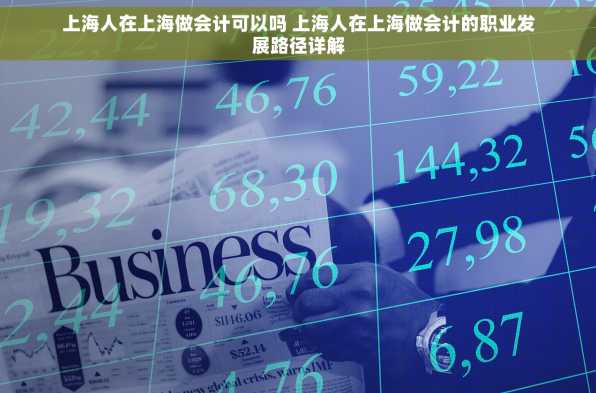 上海人在上海做会计可以吗 上海人在上海做会计的职业发展路径详解