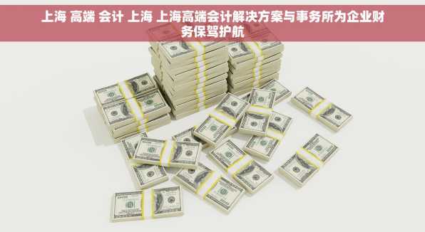 上海 高端 会计 上海 上海高端会计解决方案与事务所为企业财务保驾护航