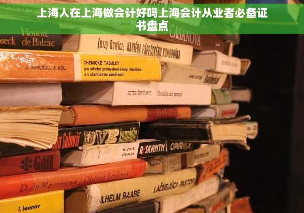 上海人在上海做会计好吗上海会计从业者必备证书盘点