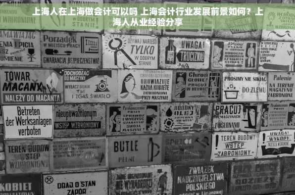上海人在上海做会计可以吗 上海会计行业发展前景如何？上海人从业经验分享
