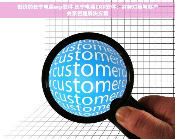 低价的长宁电商erp软件 长宁电商ERP软件：财务对接与客户关系管理解决方案