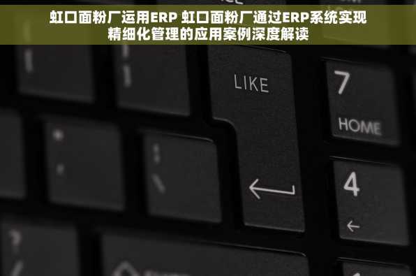 虹口面粉厂运用ERP 虹口面粉厂通过ERP系统实现精细化管理的应用案例深度解读