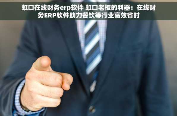 虹口在线财务erp软件 虹口老板的利器：在线财务ERP软件助力餐饮等行业高效省时