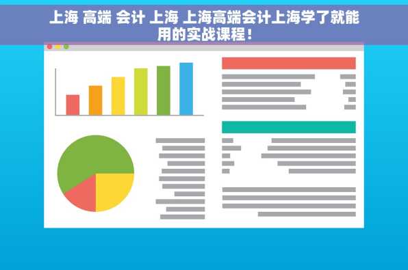 上海 高端 会计 上海 上海高端会计上海学了就能用的实战课程！