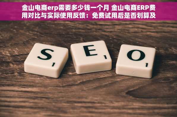 金山电商erp需要多少钱一个月 金山电商ERP费用对比与实际使用反馈：免费试用后是否划算及中小商家适用性分析