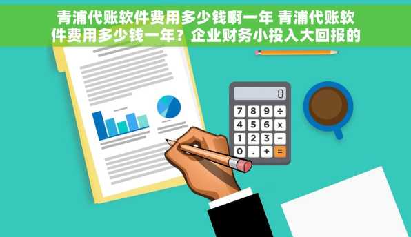 青浦代账软件费用多少钱啊一年 青浦代账软件费用多少钱一年？企业财务小投入大回报的好帮手！