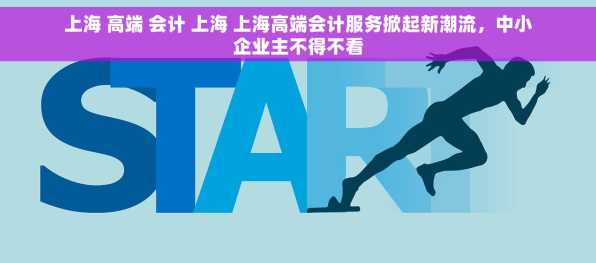 上海 高端 会计 上海 上海高端会计服务掀起新潮流，中小企业主不得不看