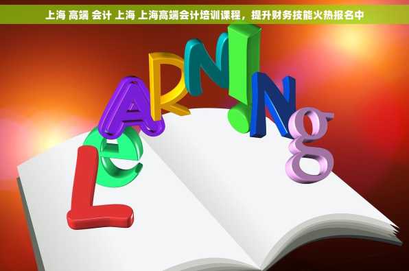 上海 高端 会计 上海 上海高端会计培训课程，提升财务技能火热报名中