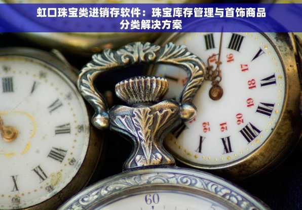 虹口珠宝类进销存软件：珠宝库存管理与首饰商品分类解决方案