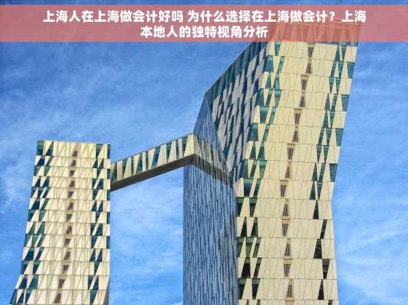 上海人在上海做会计好吗 为什么选择在上海做会计？上海本地人的独特视角分析