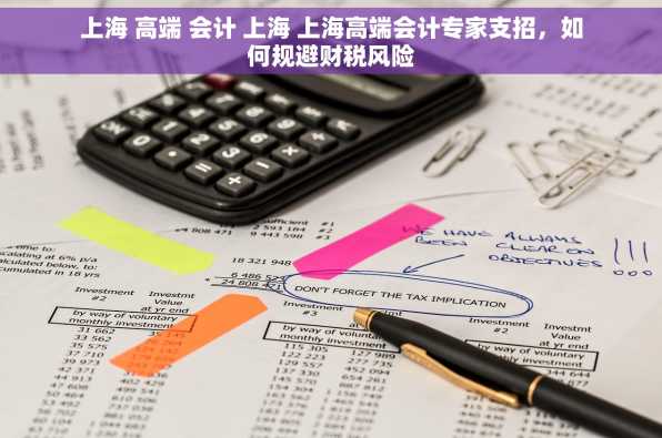 上海 高端 会计 上海 上海高端会计专家支招，如何规避财税风险
