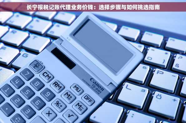 长宁报税记账代理业务价钱：选择步骤与如何挑选指南