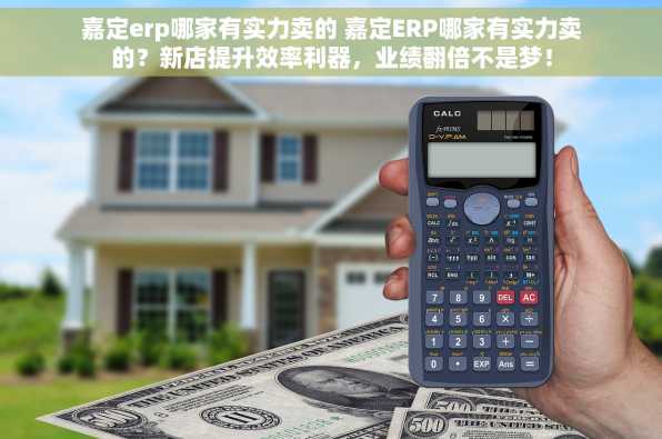 嘉定erp哪家有实力卖的 嘉定ERP哪家有实力卖的？新店提升效率利器，业绩翻倍不是梦！