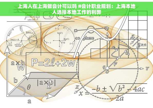 上海人在上海做会计可以吗 #会计职业规划：上海本地人选择本地工作的利弊