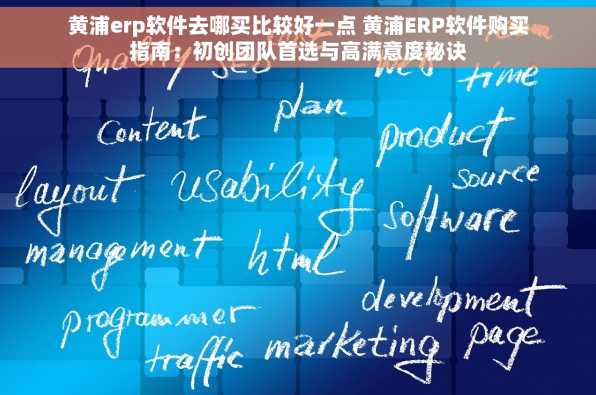 黄浦erp软件去哪买比较好一点 黄浦ERP软件购买指南：初创团队首选与高满意度秘诀
