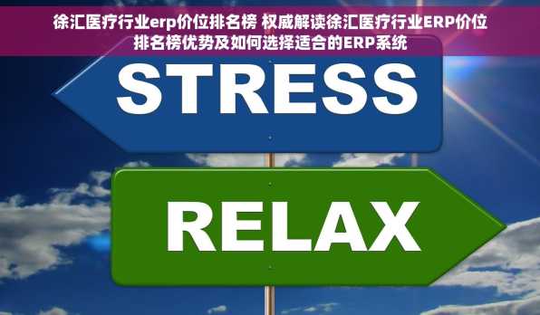 徐汇医疗行业erp价位排名榜 权威解读徐汇医疗行业ERP价位排名榜优势及如何选择适合的ERP系统
