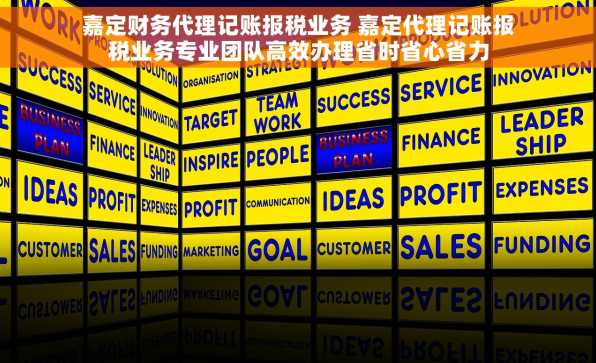 嘉定财务代理记账报税业务 嘉定代理记账报税业务专业团队高效办理省时省心省力