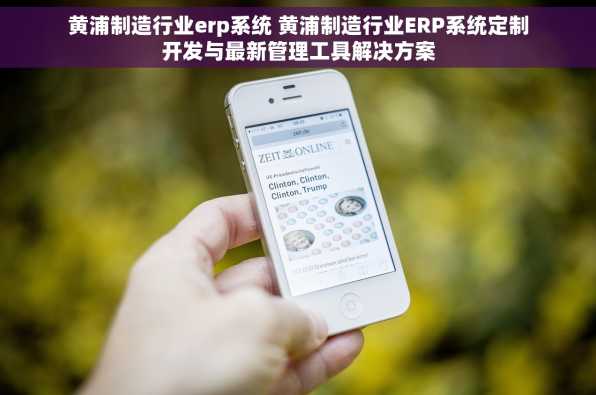 黄浦制造行业erp系统 黄浦制造行业ERP系统定制开发与最新管理工具解决方案