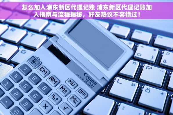怎么加入浦东新区代理记账 浦东新区代理记账加入指南与流程揭秘，好友热议不容错过！