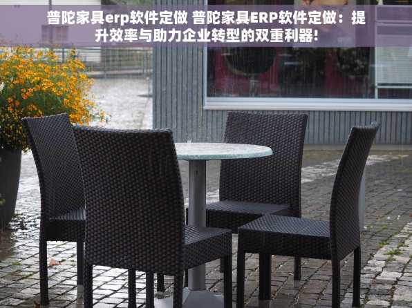 普陀家具erp软件定做 普陀家具ERP软件定做：提升效率与助力企业转型的双重利器!