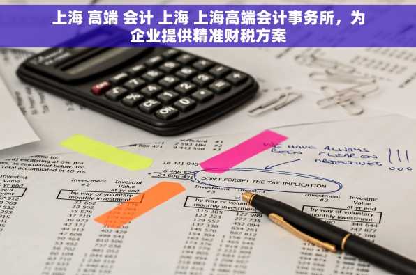 上海 高端 会计 上海 上海高端会计事务所，为企业提供精准财税方案